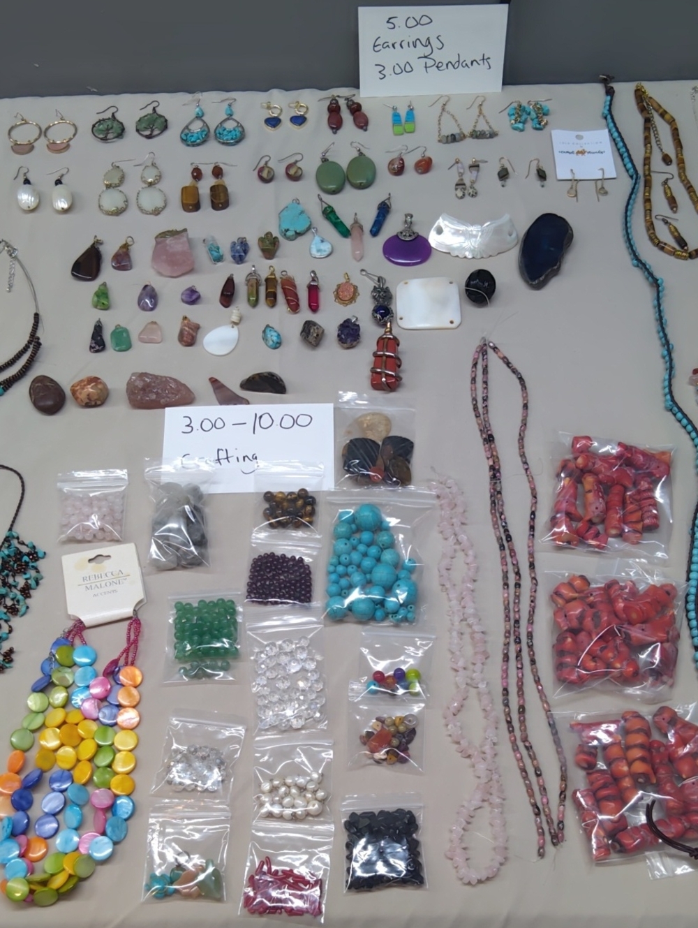 Preview For 8-4 Unlisted Live Jewelry Show.. 15.2 Stone And Crafters Lot - Picture 4 of 15